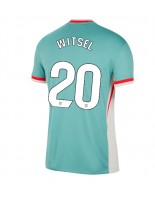 Atletico Madrid Axel Witsel #20 Venkovní Dres 2024-25 Krátký Rukáv